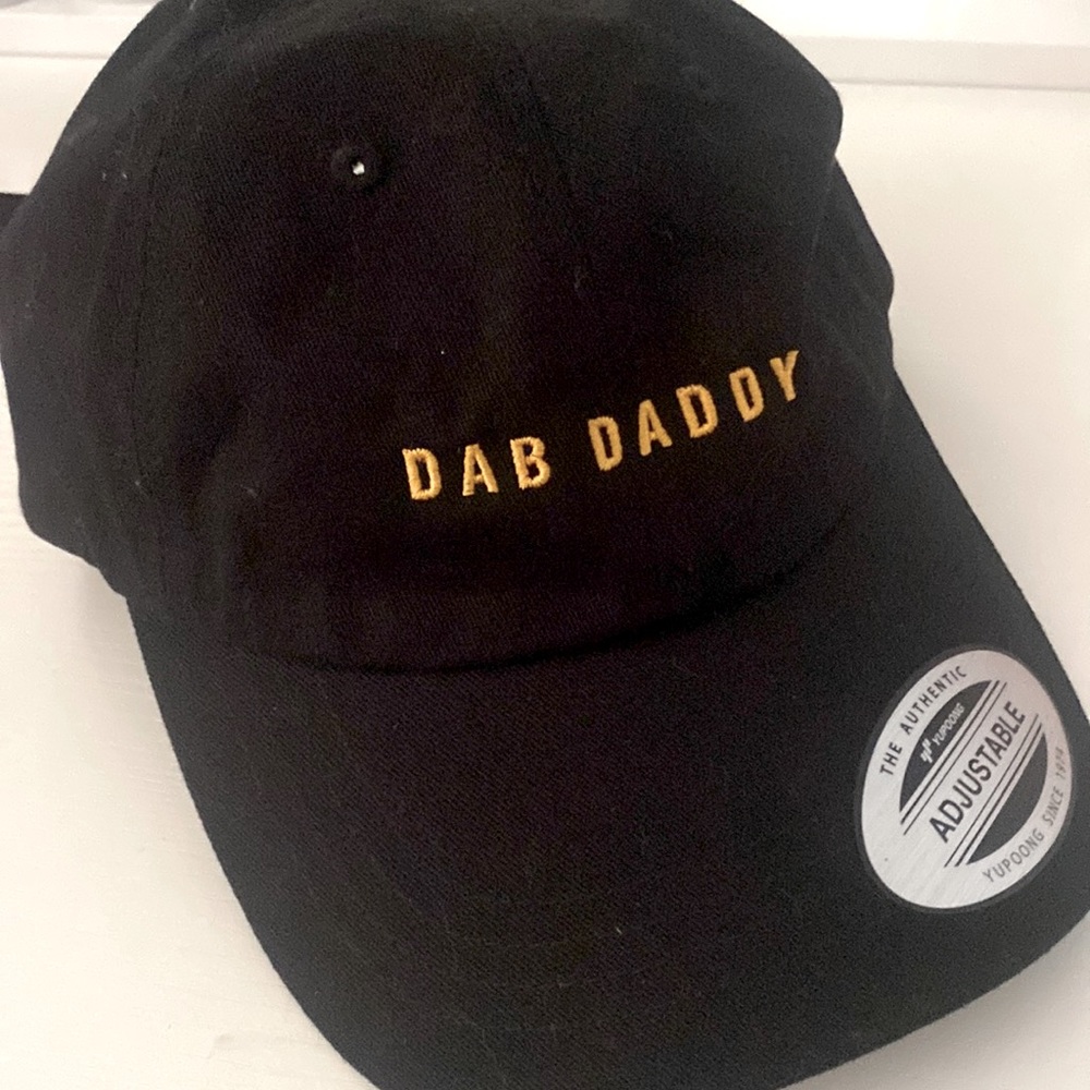 Dab daddy strap back baseball cap